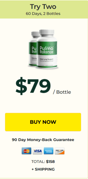 Pulmo Balance price 2 bottle